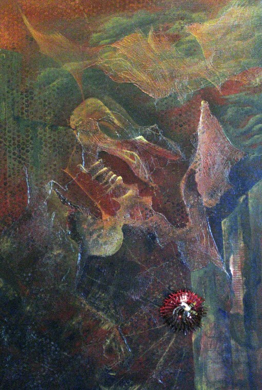 I See Bones, Curled Toes, A Lonely Cry Remains -SOLD