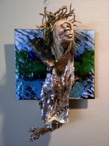 Old Woman in Rusted Clothing 2010 5"x7"